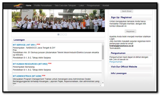 lowongan kerja nasmoco