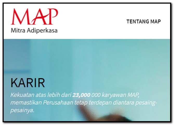 Management Trainee PT Mitra Adiperkasa (MAP) - Tips Kerja