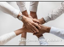 Manajemen SDM Adalah