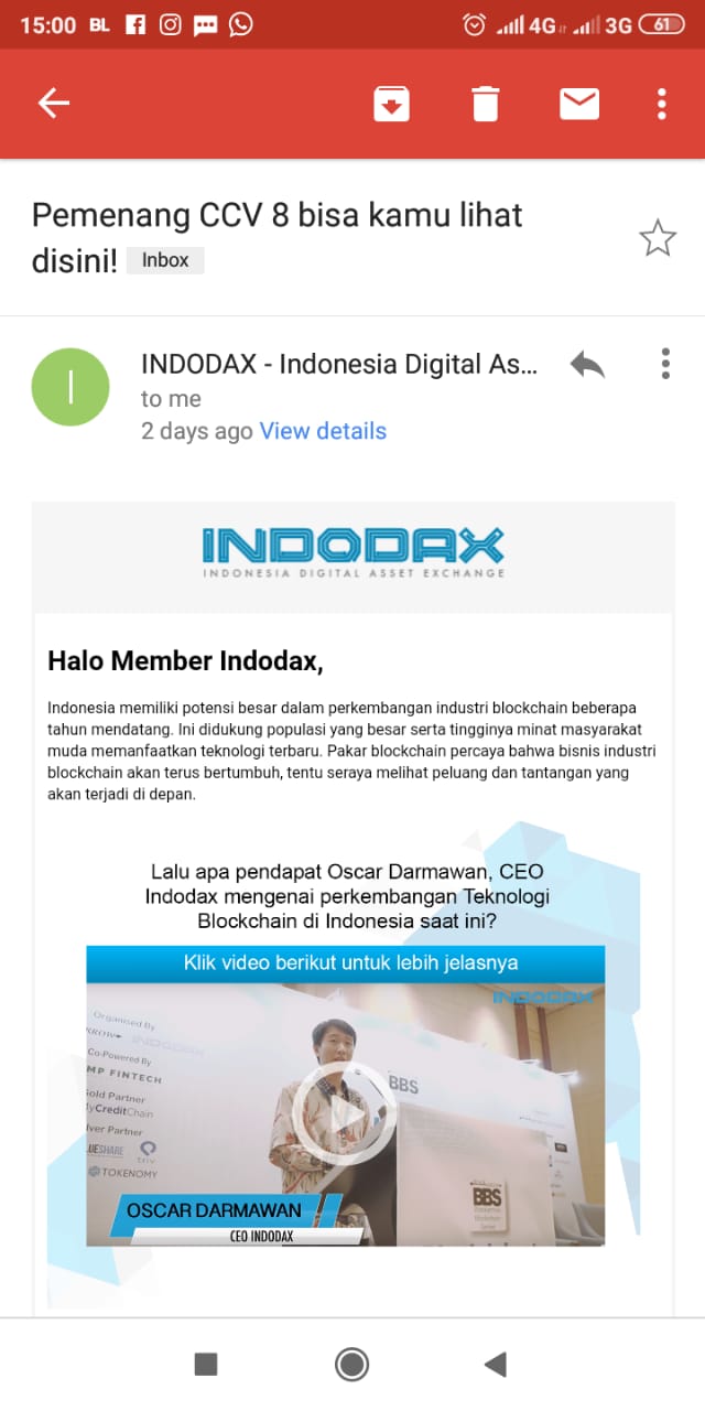 Contoh Email Marketing Yang Menarik