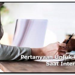 Pertanyaan Untuk User Saat Interview