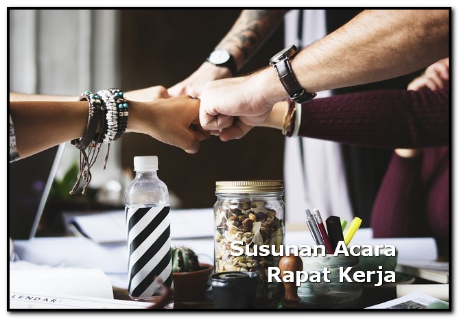 contoh susunan acara rapat kerja