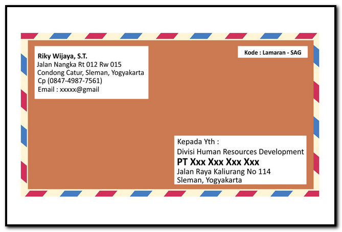 Contoh Dan Tips Penulisan Amplop Lamaran Kerja Yang Benar Tips Kerja Posting terkait untuk Harga Amplop Coklat Untuk Melamar Kerja.