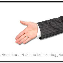 perkenalan diri dalam bahasa inggris lengkap