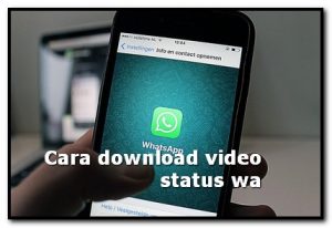cara download video status wa