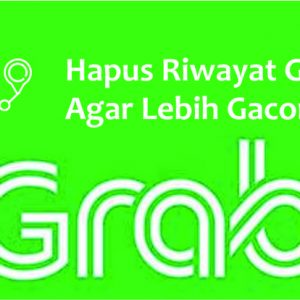cara menghapus history grab