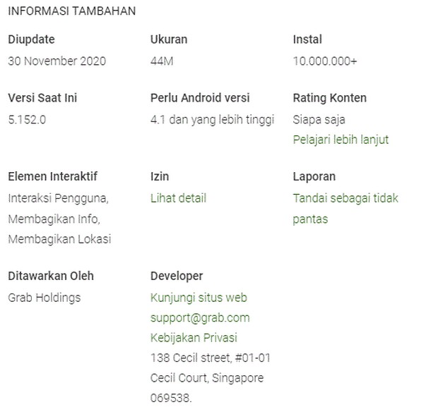 aplikasi grab versi terbaru yang gacor di playstore