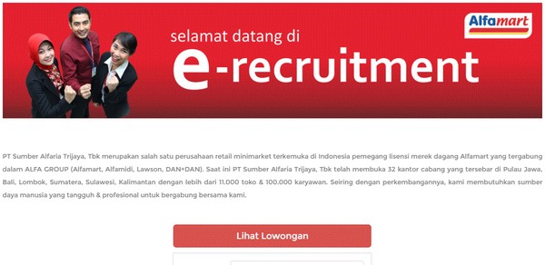 situs website alfamart karir lowongan kerja alfamart