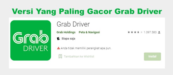 versi grab driver paling gacor