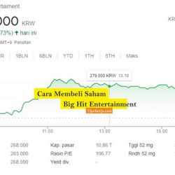 cara beli saham big hit entertainment