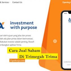 cara jual saham trimegah