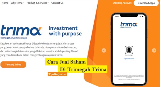 cara jual saham trimegah