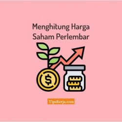 cara menghitung harga saham per lembar