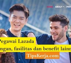 gaji pegawai lazada