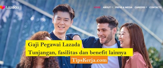 gaji pegawai lazada