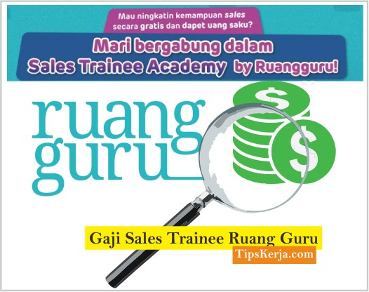 gaji sales trainee ruang guru
